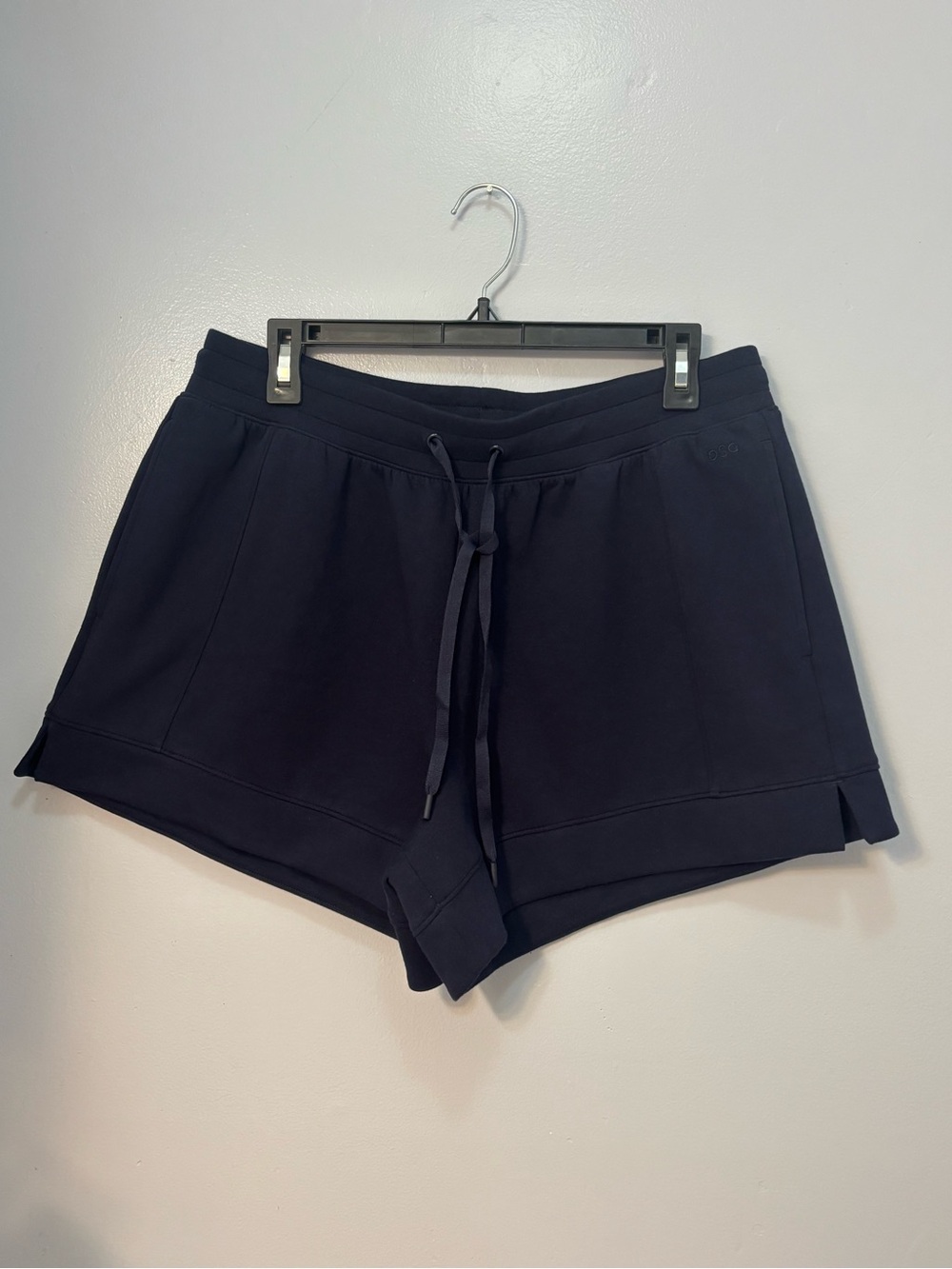 DSG Women's Sport Fleece Shorts Jet Navy Large NWT
